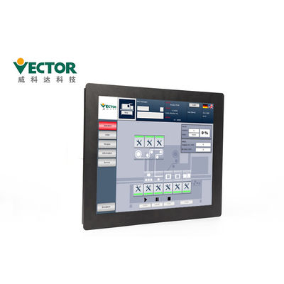0.6GHZ ইথারক্যাট মোশন কন্ট্রোলার IEC61131-3 স্ট্যান্ডার্ড সহ 15 ইঞ্চি এইচএমআই