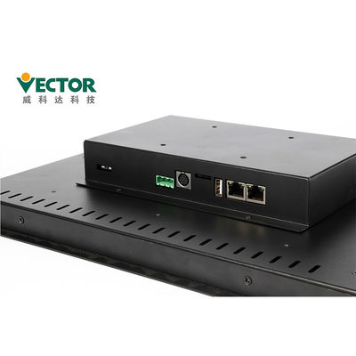 0.6GHZ ইথারক্যাট মোশন কন্ট্রোলার IEC61131-3 স্ট্যান্ডার্ড সহ 15 ইঞ্চি এইচএমআই